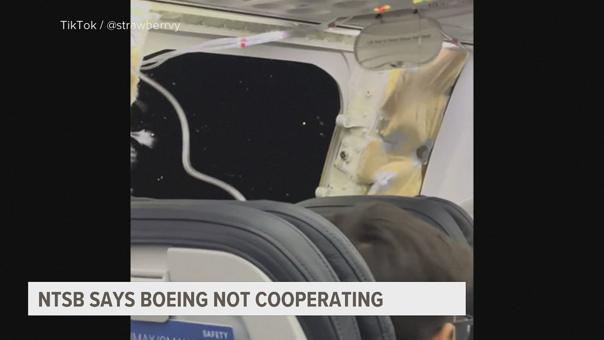 The NTSB's chair says Boeing is withholding information and preventing the agency from interviewing the person in charge of the team that works on jet doors.