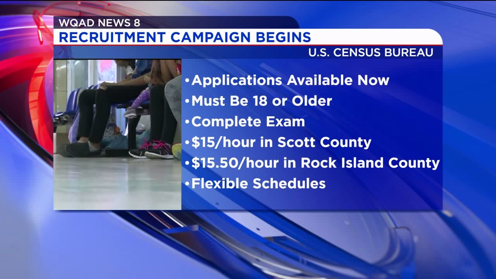 U.S. Cencus Bureau hiring local help