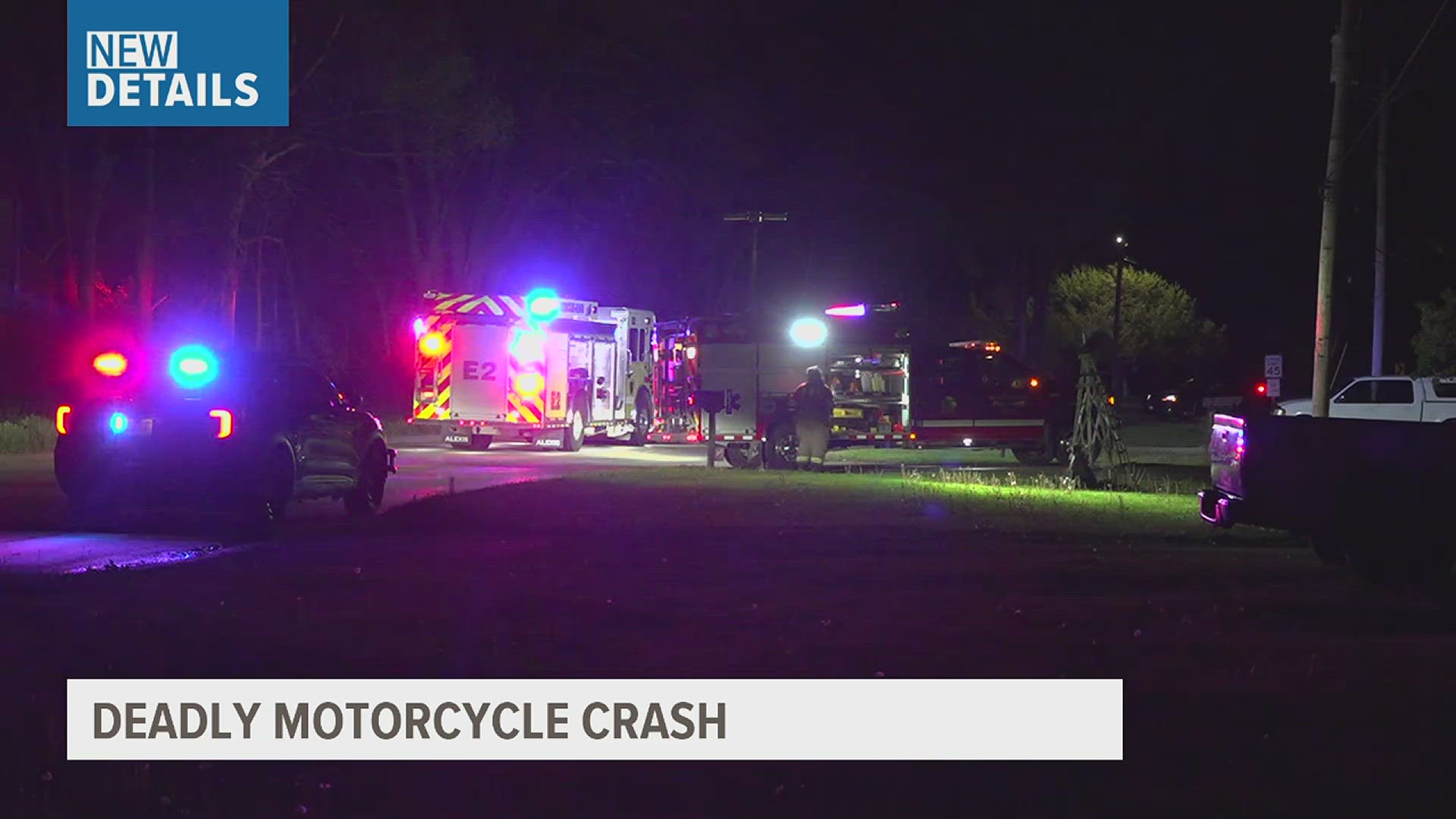 The Rock Island County Sheriff's Office reports the crash happened around 6 p.m. on Knoxville Road.