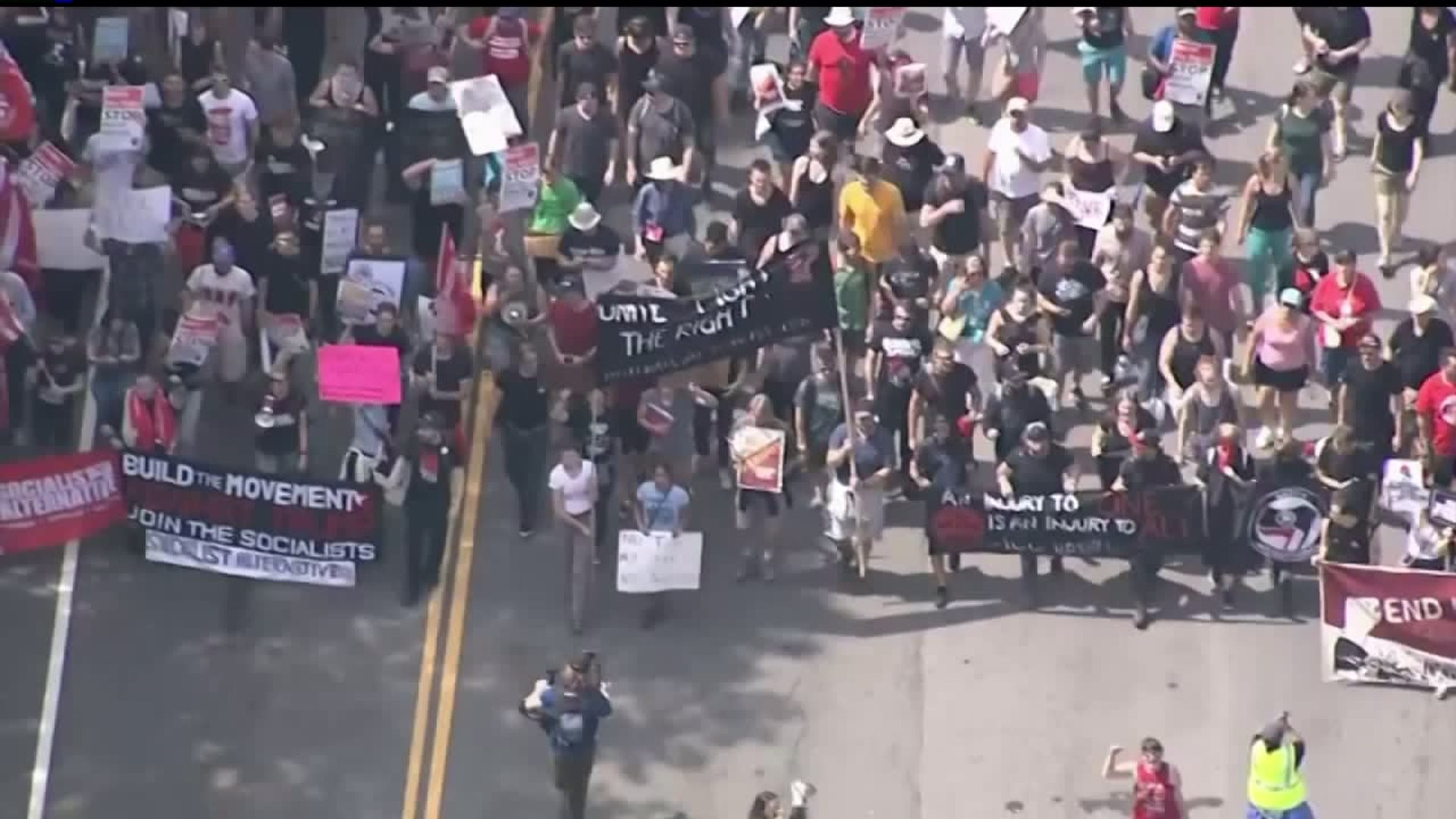 40,000 protest in Boston