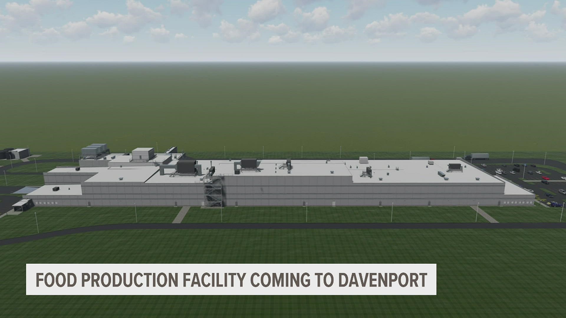 The Wisconsin-based meat company announced a new production facility will be constructed in Davenport and open in early 2024.