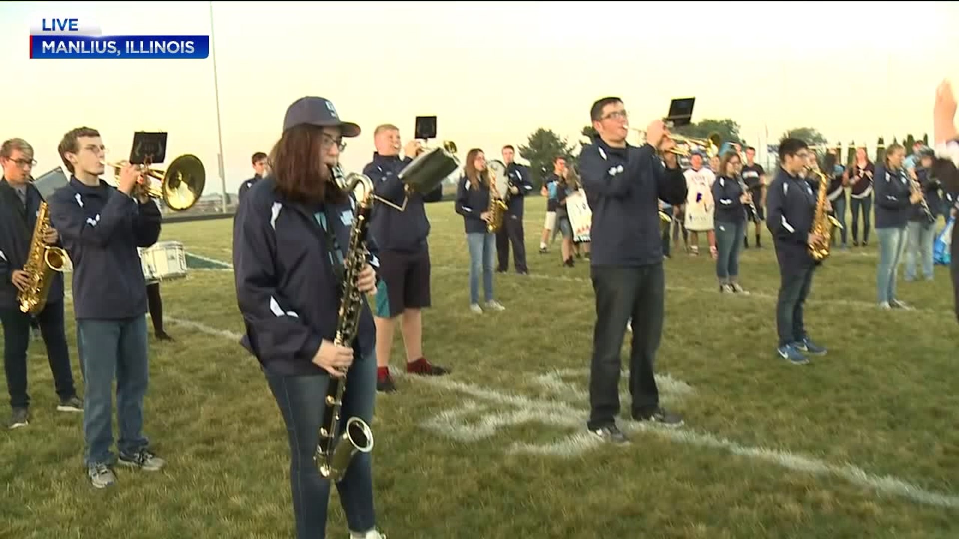 Bureau Valley High School Band Wraps Up Good Morning Quad Cities