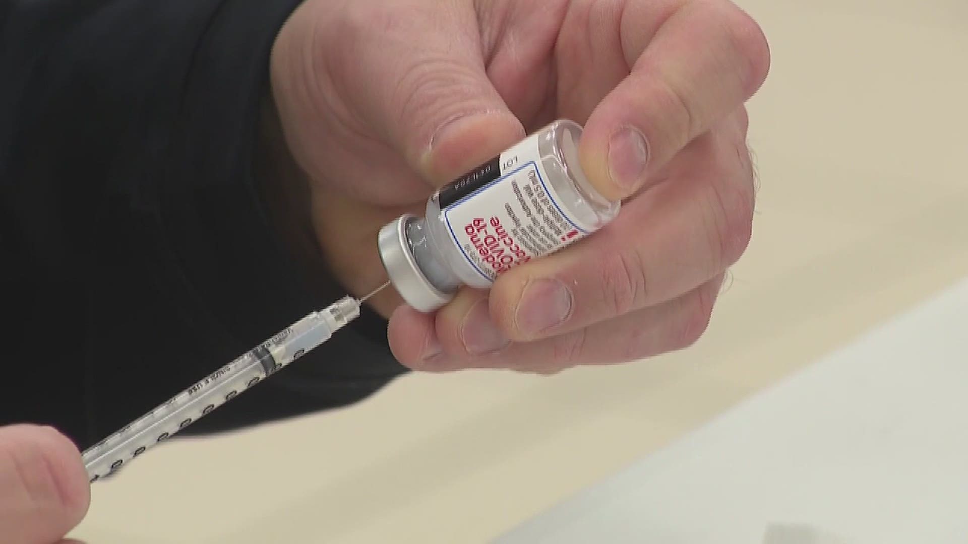 More than 1,100 people will get their first dose of the Pfizer vaccine on Wed., Mar. 3 as the health department awaits the new Johnson & Johnson vaccine's arrival.