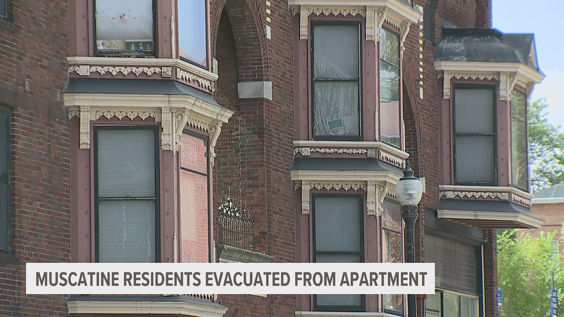 Residents of the Welch Apartments are being temporarily housed at a local hotel.