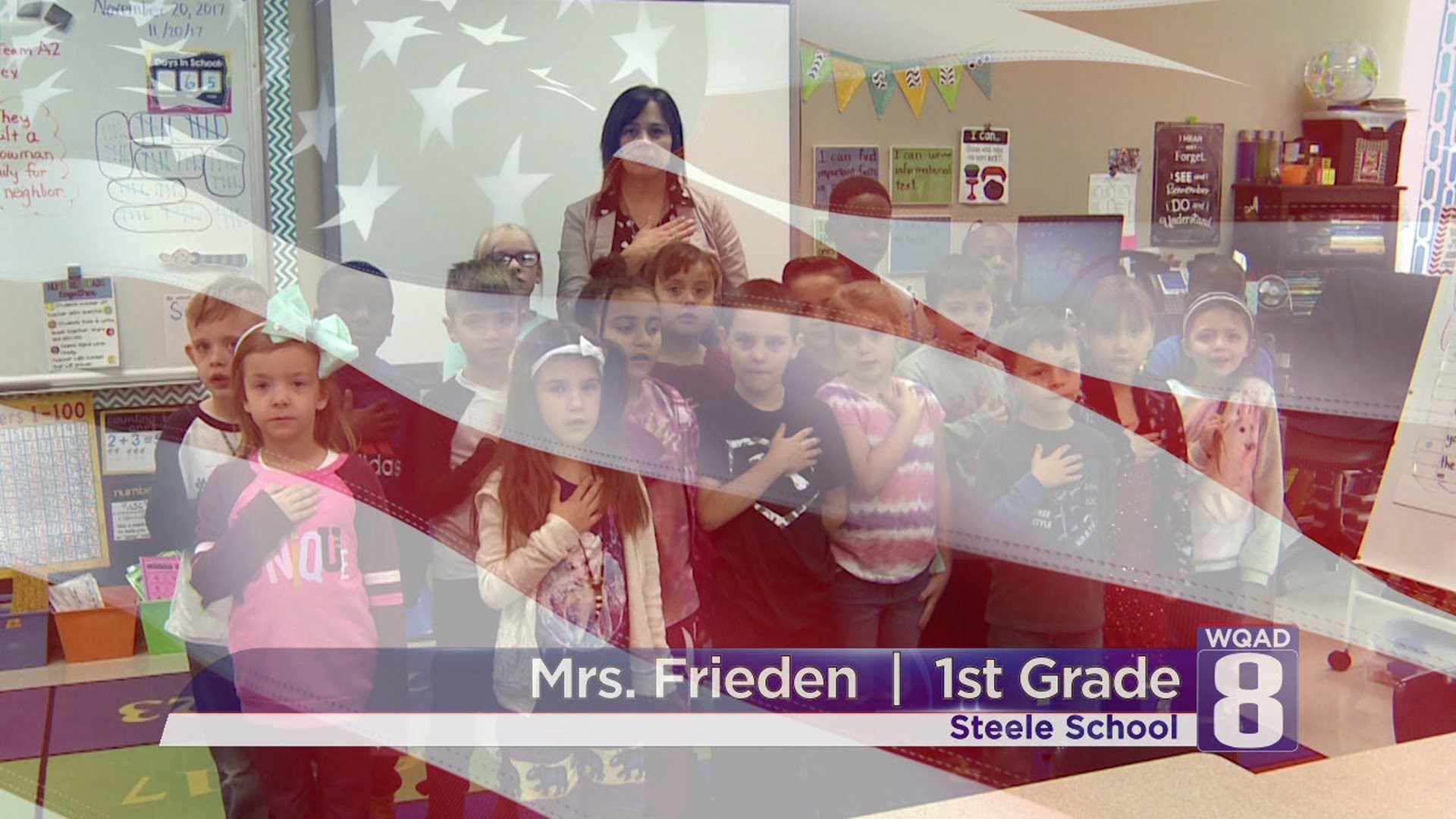 Daily Pledge: Mrs. Frieden