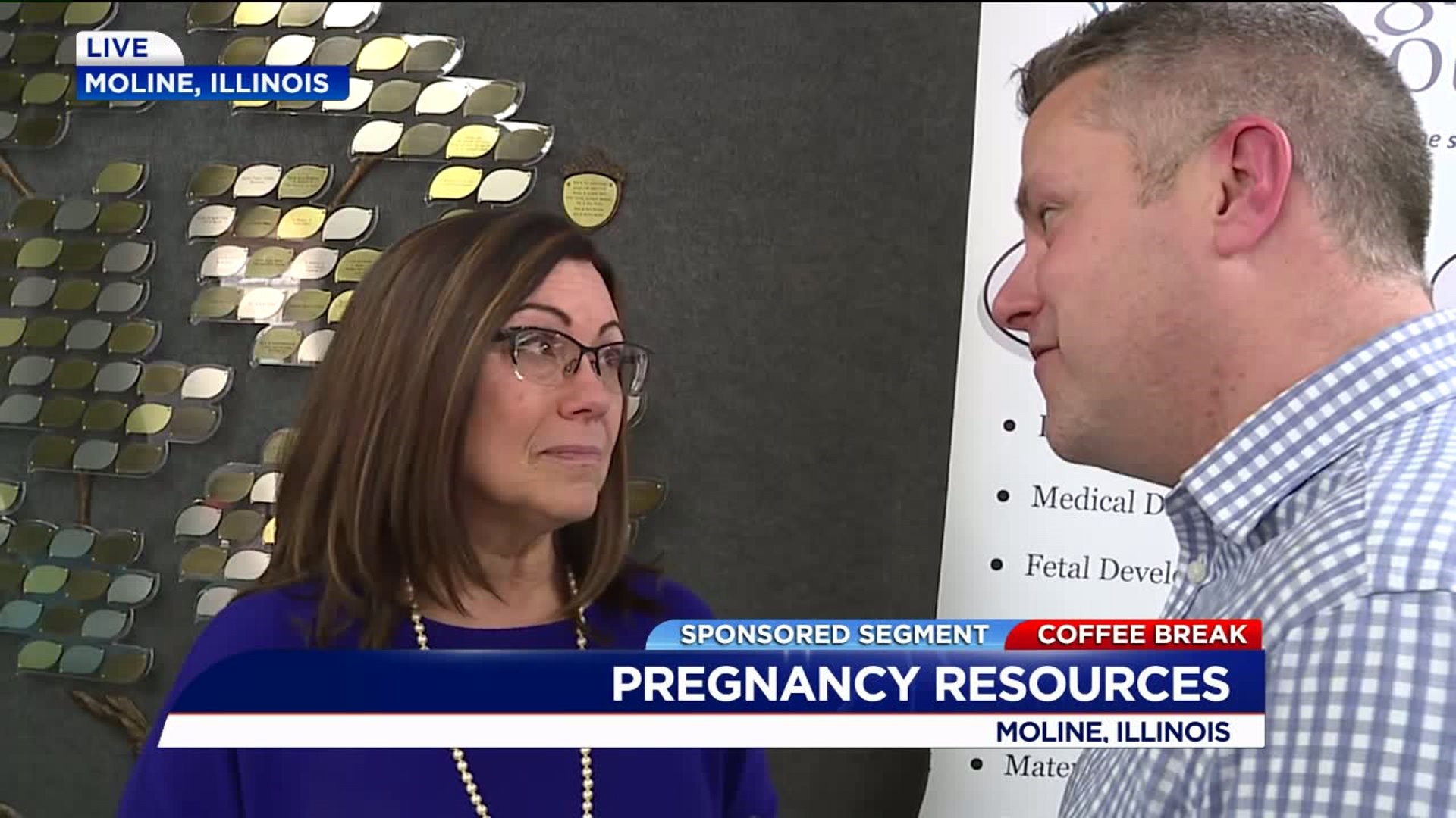 Coffee Break: Eric chats with leaders at Pregnancy Resources