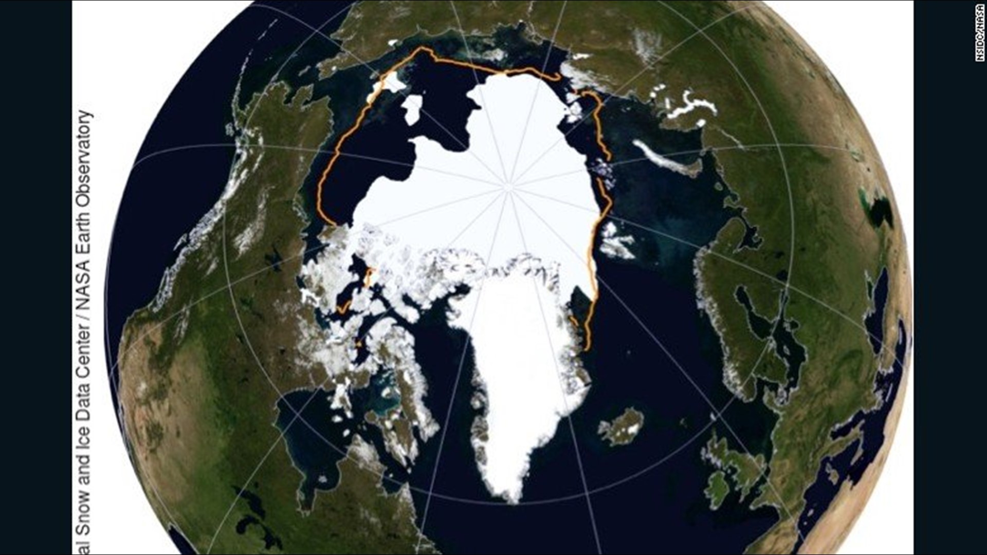 Drastic melting of arctic ice at North Pole has scientists worried
