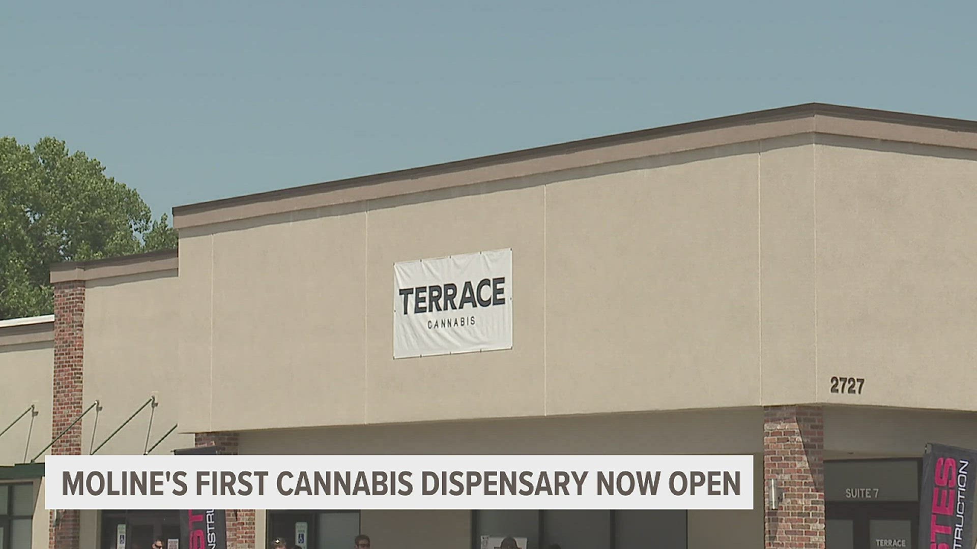 Terrace Cannabis opened along Avenue of the Cities in Moline, less than a mile from Interstate 74.