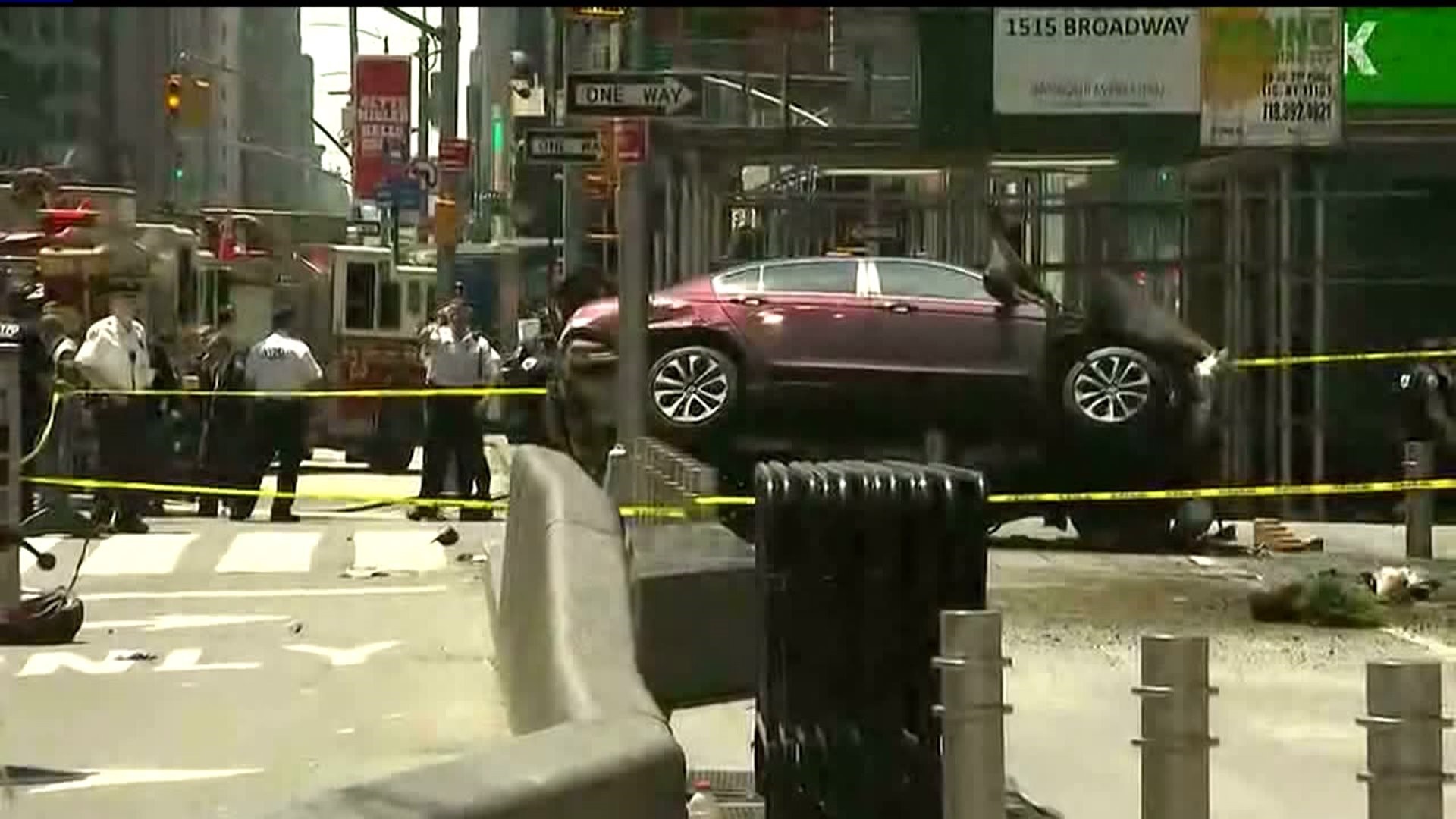 Driver charged with murder in Times Square crash