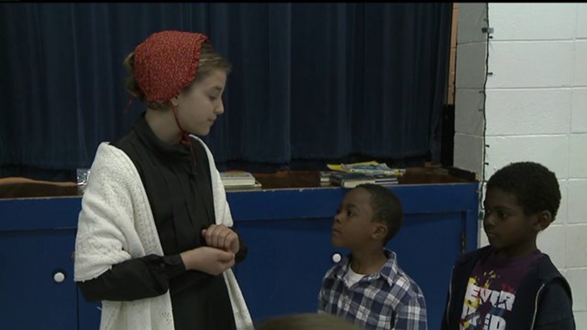 Elementary students host Wax Museum Open House