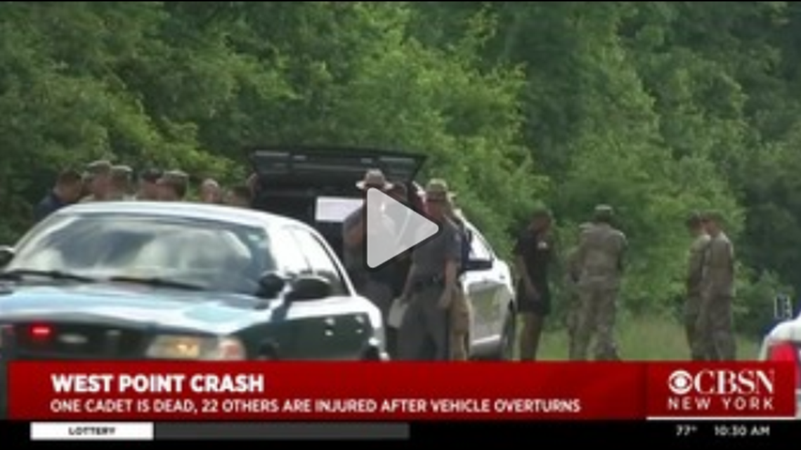 One person dead, 22 injured in accident near West Point training site
