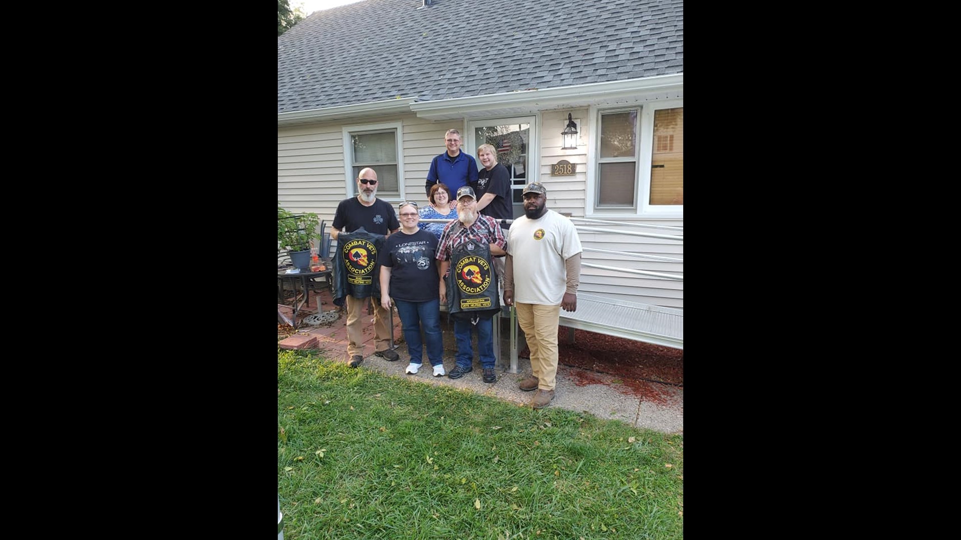 Combat Vets Association installs ramps for veterans in need