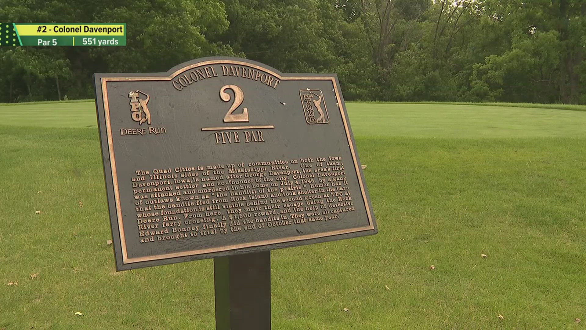 With 17 days until the start of the 2025 John Deere Classic, News 8 is digging deeper into how each hole at TPC Deere Run got their names.