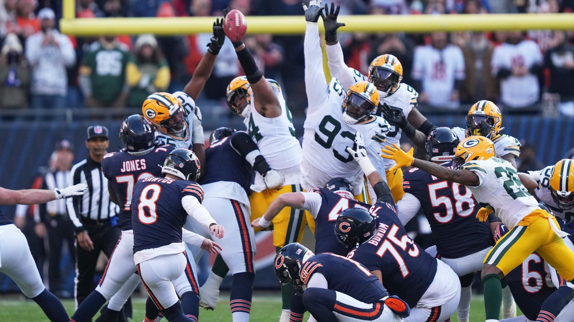 Packers And Bears Who Won Game Highlights Wqad