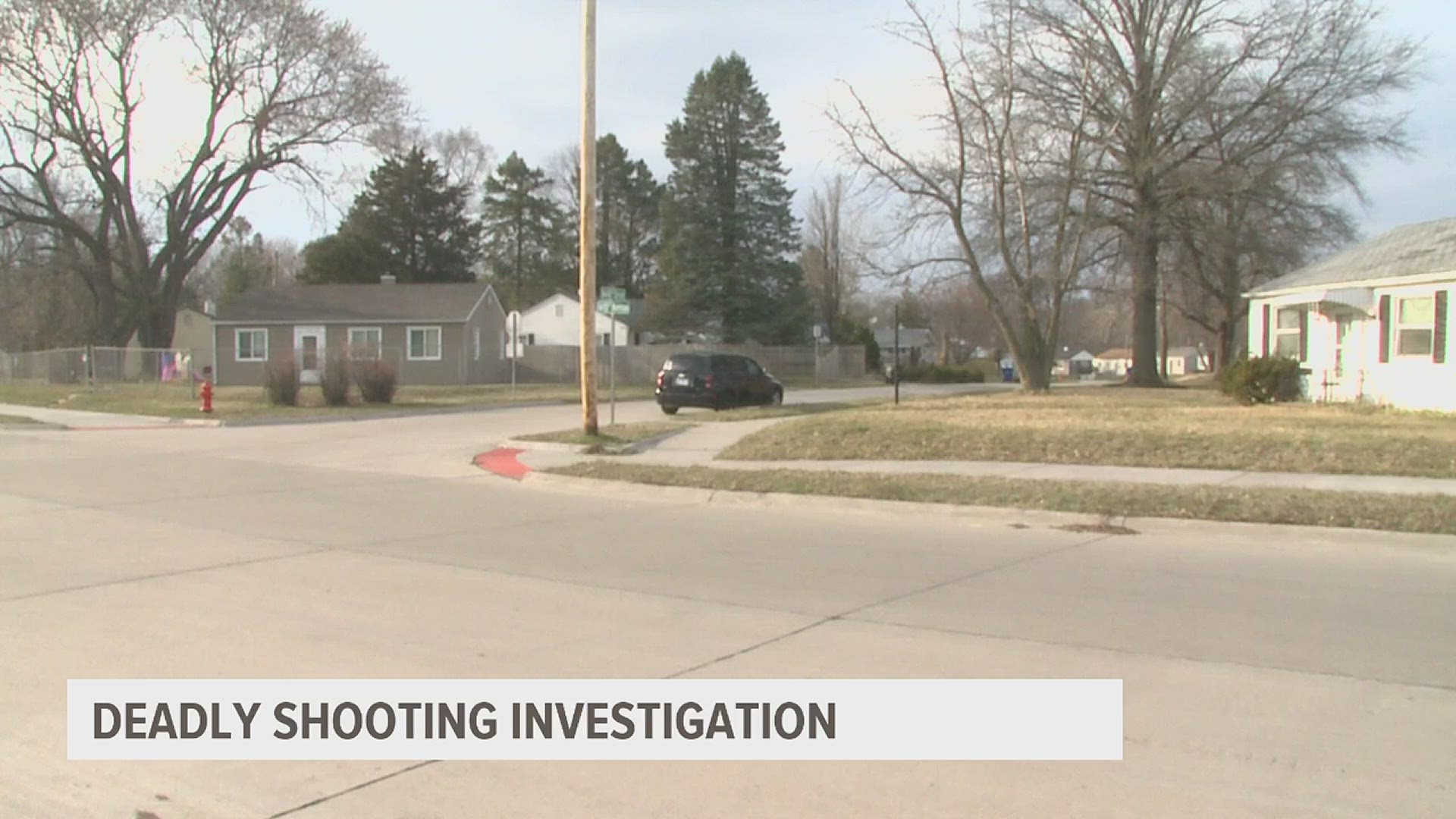 After hearing someone calling for help inside a home, police forced their way in and found a man's body and a woman who was shot in the leg.