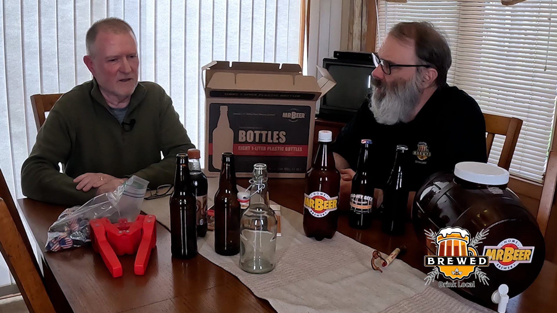 After your homebrewed beer has fermented, it's time to bottle it! The Brewed Crew shows you how it's done.