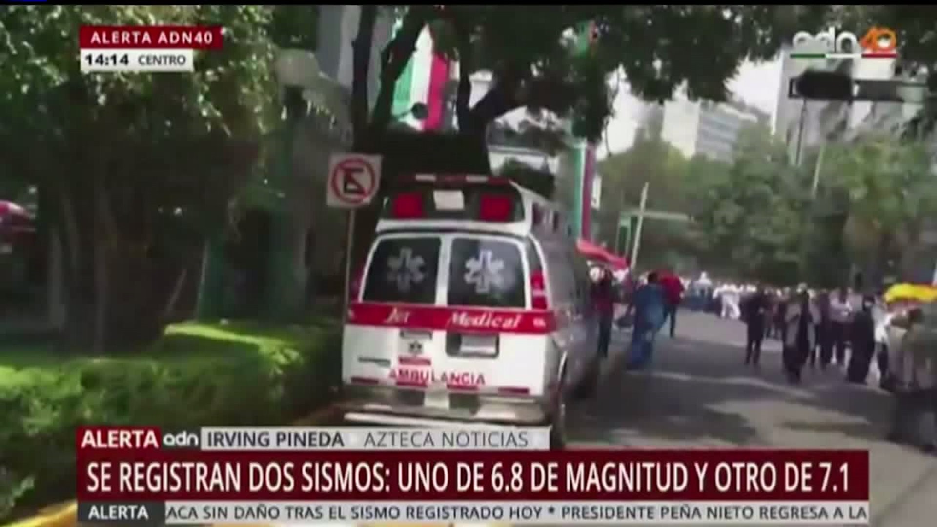 7.1 earthquake hits Mexico City
