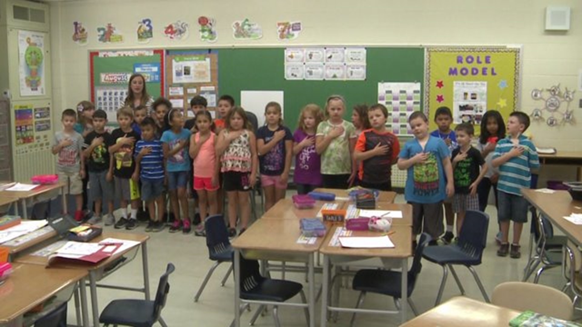 The Pledge from Miss Rybacki`s class