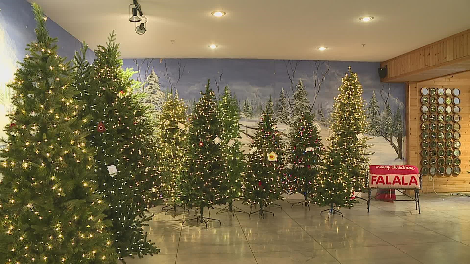 This year there's a shortage of both artificial and live Christmas trees due to global supply chain issues and extreme weather.