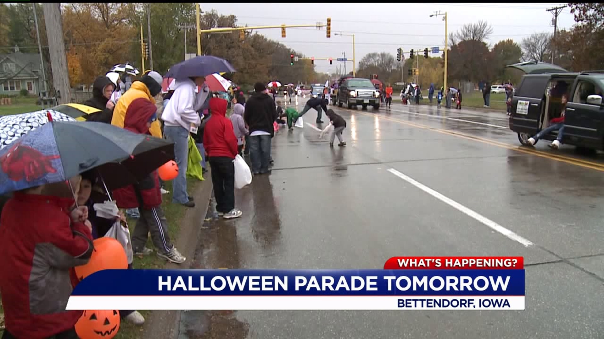 Halloween Parade in Downtown Davenport