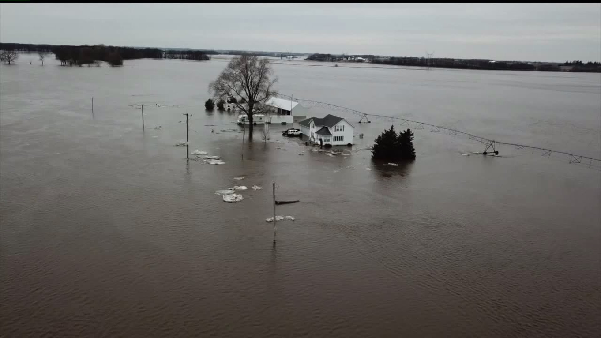 Flooding in Prophetstown