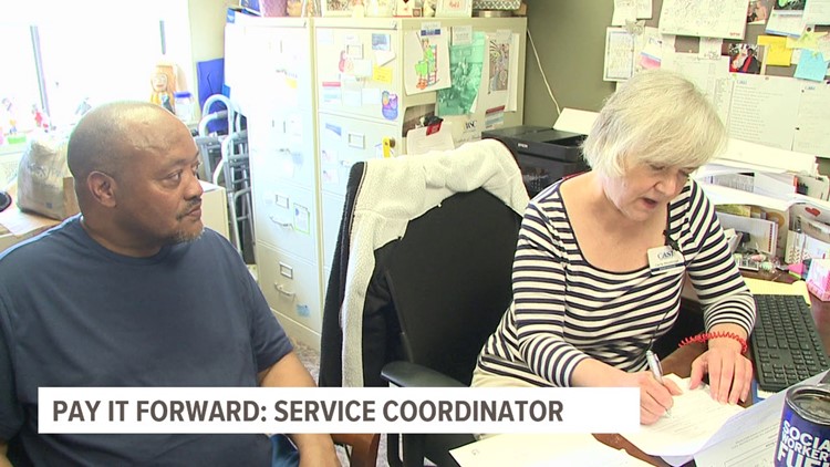 Carrier Wooldridge goes above, beyond as a service coordinator | Pay It Forward