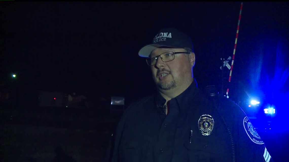 Colona police respond to call of a child hit by train