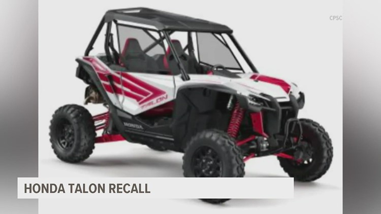 Honda expanding a recall of 'Talon'