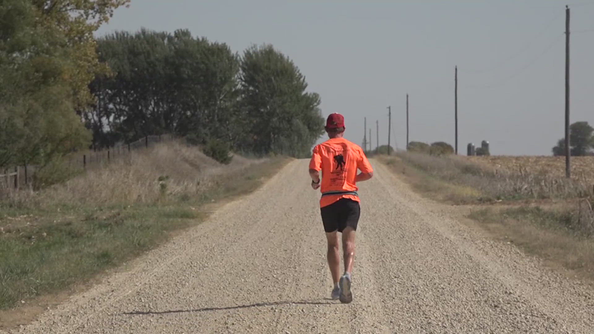 Nels Matson started his run in California over a month ago, running about 2,000 miles toward his New York finish line. He's raising money for Wounded Warriors.