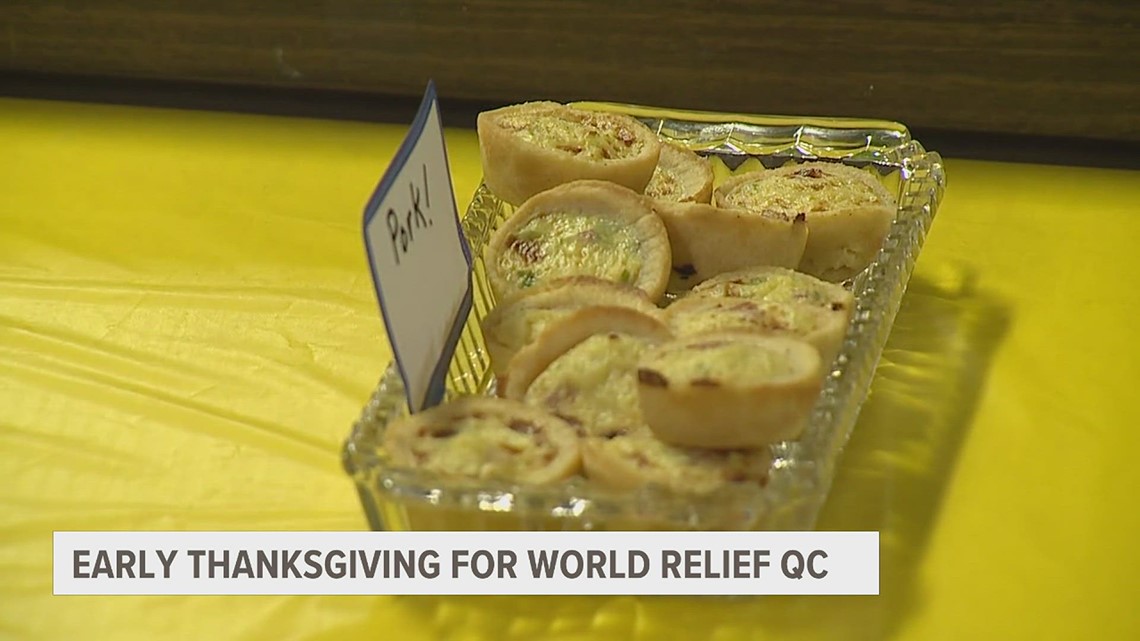 World Relief Quad cities hosts Thanksgiving dinner for ESL families