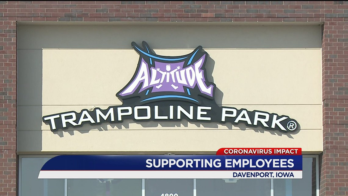 Altitude Trampoline Park Supporting Family Of Employees While Closed Wqad Com