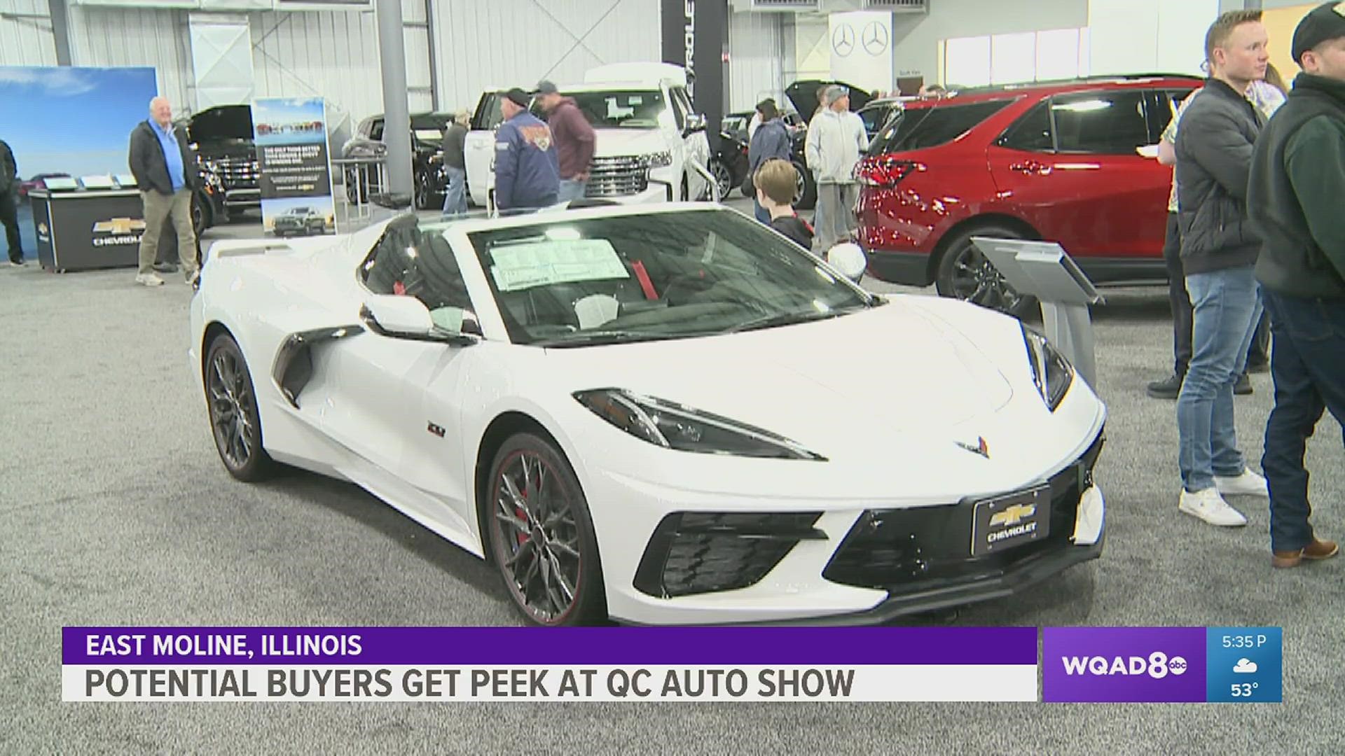 More than 150 vehicles were on display the past three days at the Bend XPO Center in East Moline.