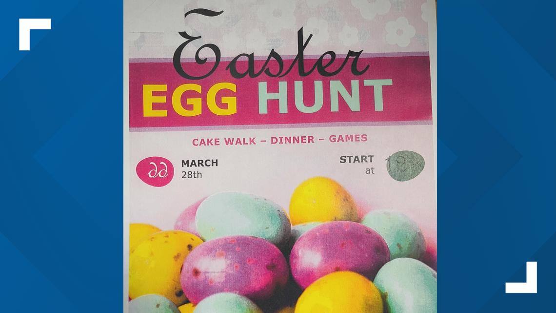 Free dinner and cake walk at Rock Island Easter egg hunt this Saturday
