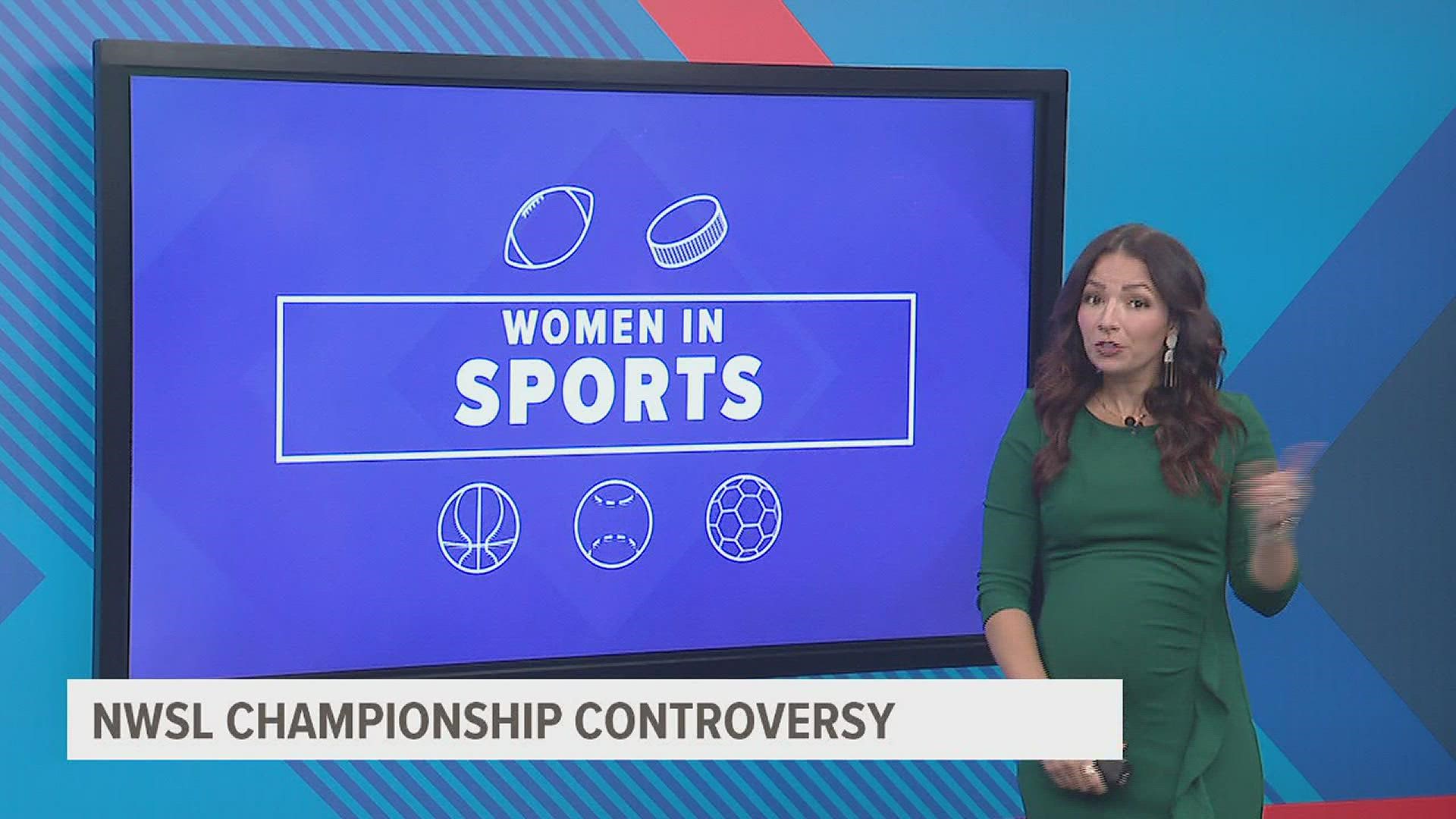 The NWSL announced the schedule for the Championship game and players are less than thrilled. Emily Proud from WKRN in Nashville joins us to discuss the controversy.