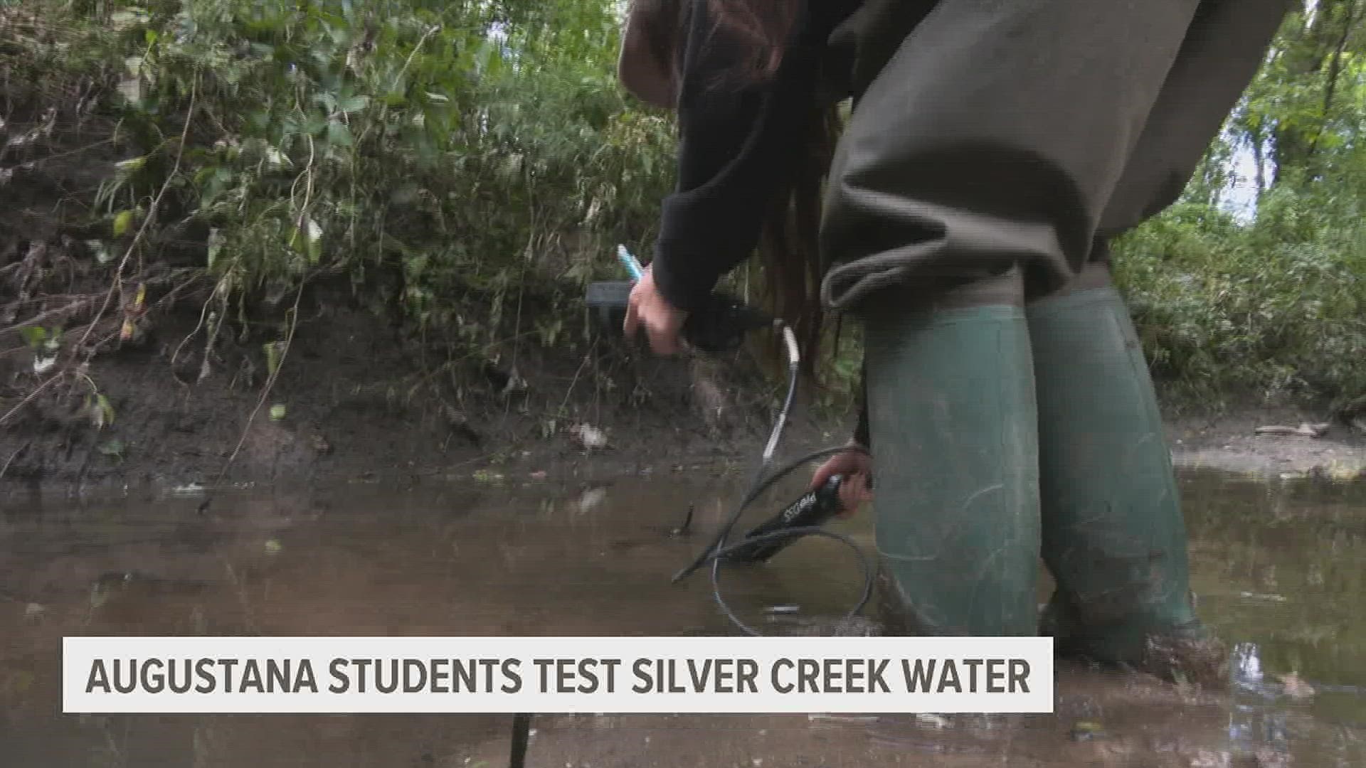 The college partnered with the City of Davenport to give Biology and Environmental Science students a chance to collect and test local water samples.