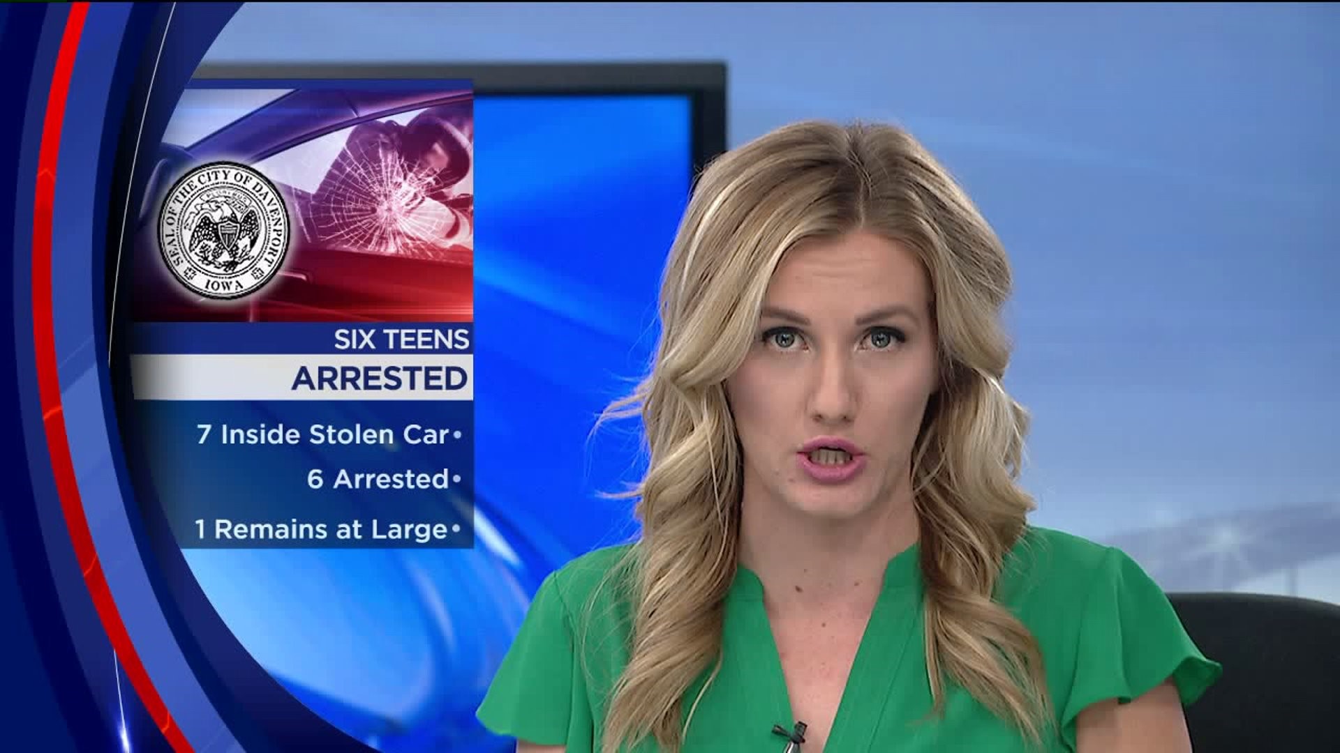 6 Teens Arrested in Davenport