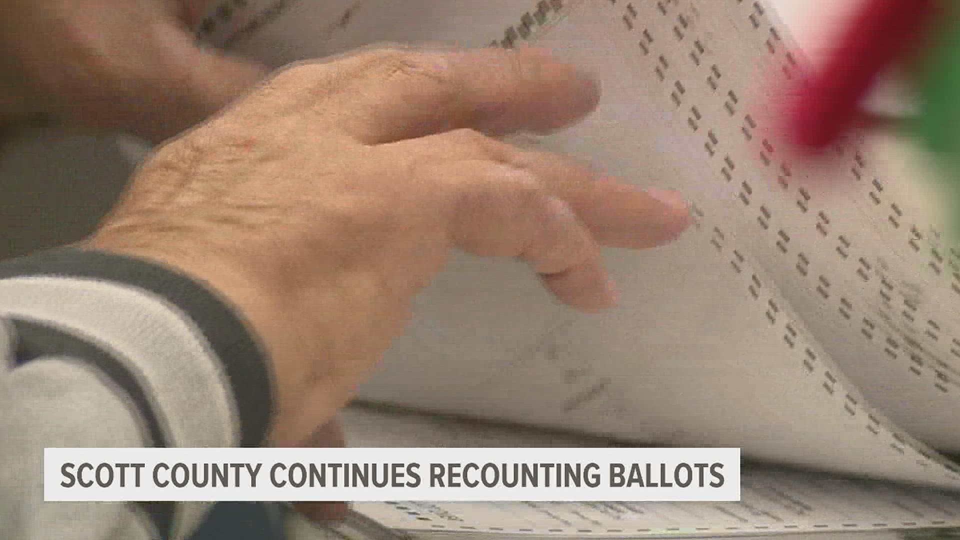 After its third recount, Scott County says it is done counting ballots