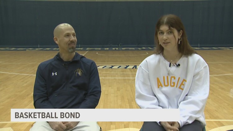 Basketball bond | Augustana father-daughter duo grow closer through college hoops