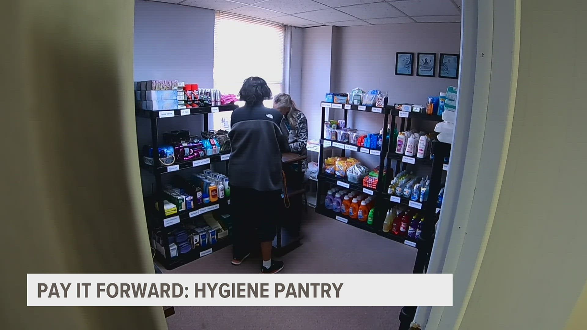 The Community Hygiene Pantry in Galesburg helps serve those who are in need of toiletries and household cleaning items.