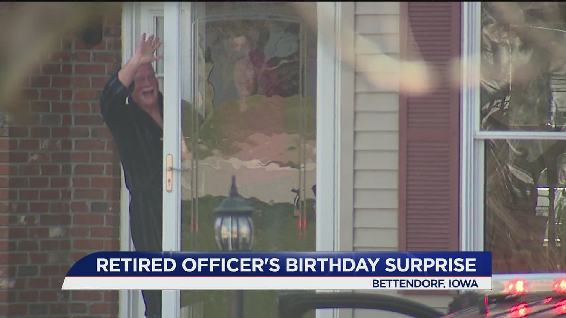 Retired Milan Police officer gets pranked on his birthday