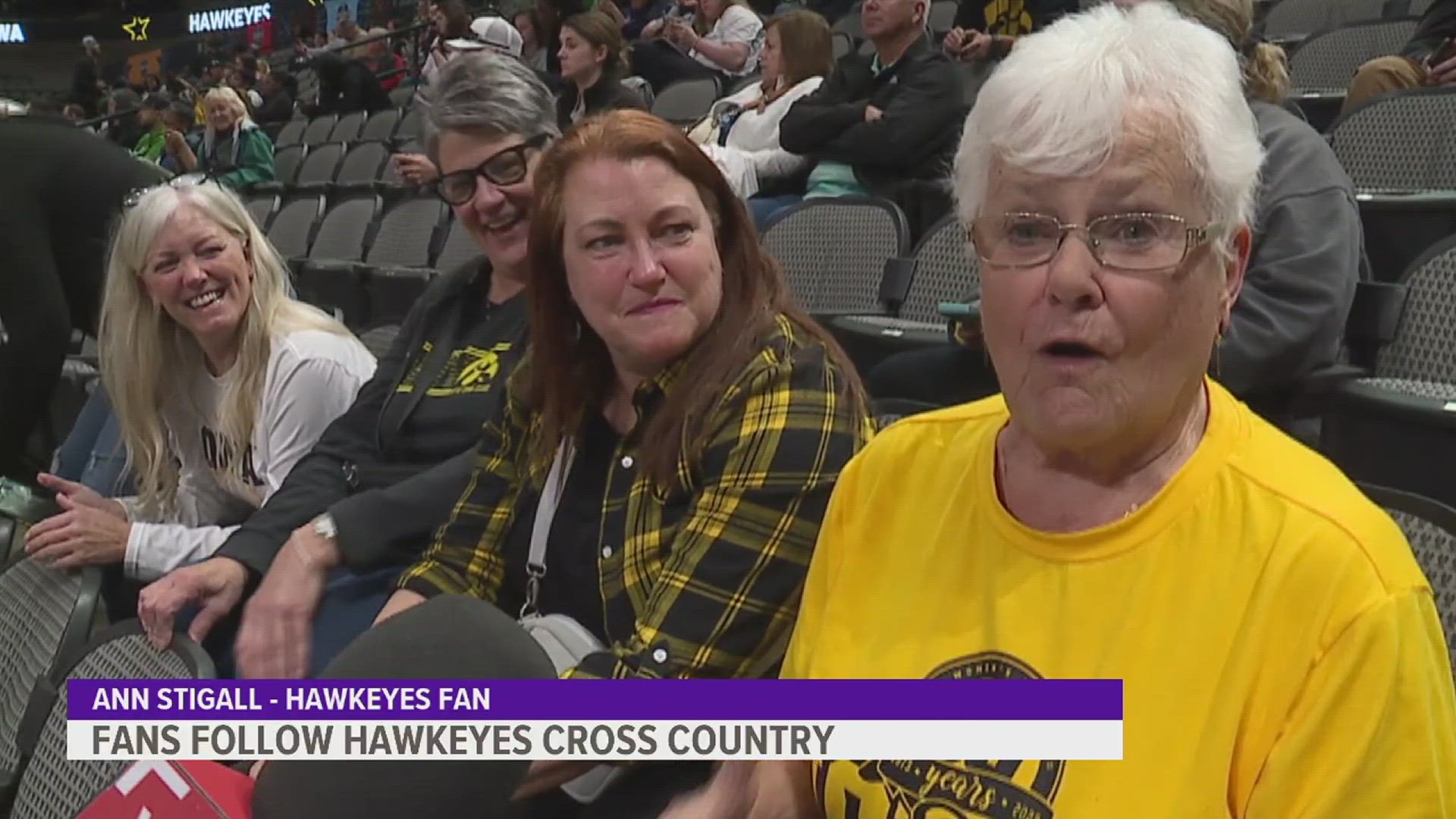 Being a Hawkeye means more to some than others. These Iowa Hawkeyes fans have traveled from Iowa City to Seattle and now to Dallas.
