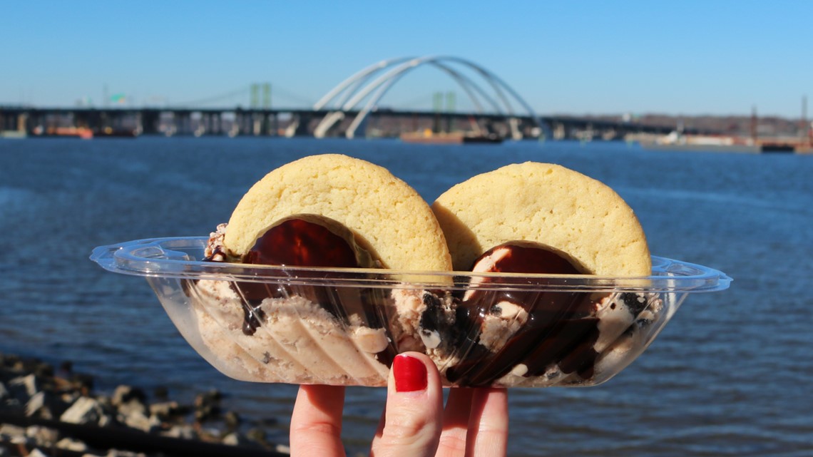 Whitey's commemorates I-74 Bridge with bridge-themed sundae - Vimarsana News