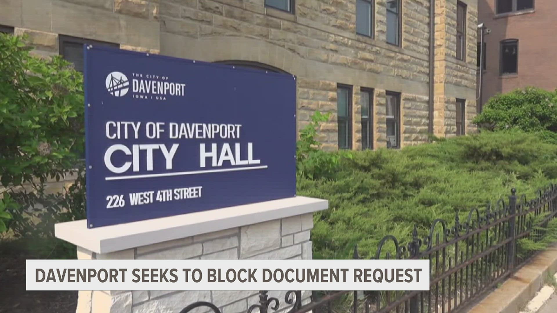 Iowa State Auditor Rob Sand announced earlier this year that his office would be looking into three separation agreements the City made with former employees.