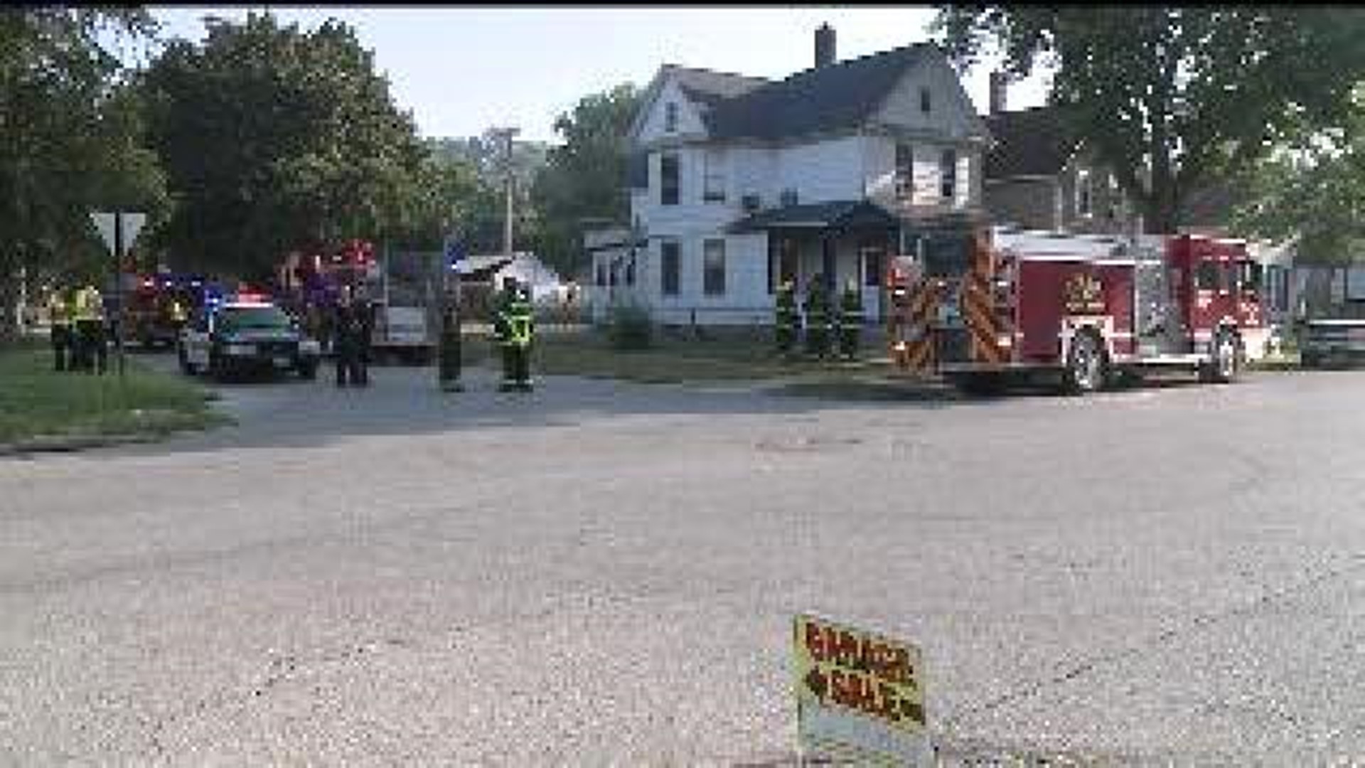 Police search for mother of toddler rescued from Davenport fire