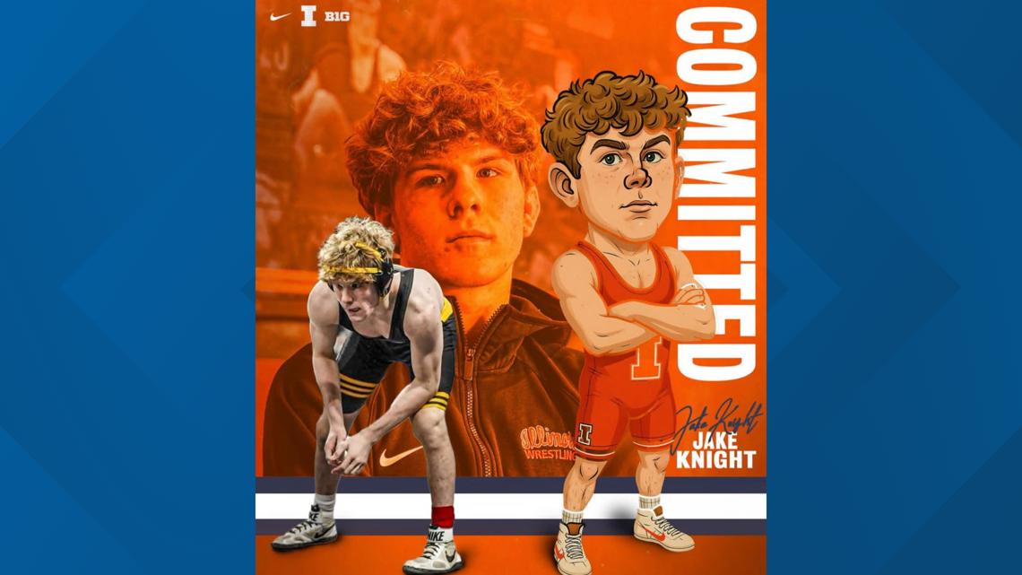 Illinois wrestling coach Mike Poeta lands Bettendorf star Jake Knight