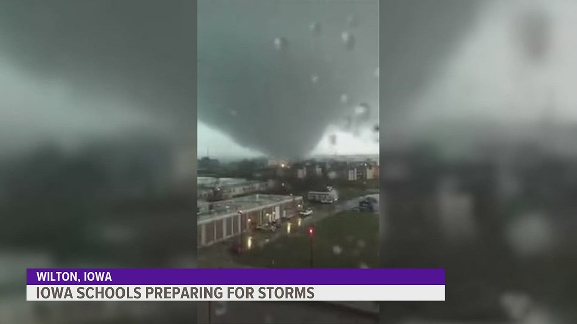 Iowa schools participate in statewide tornado drill