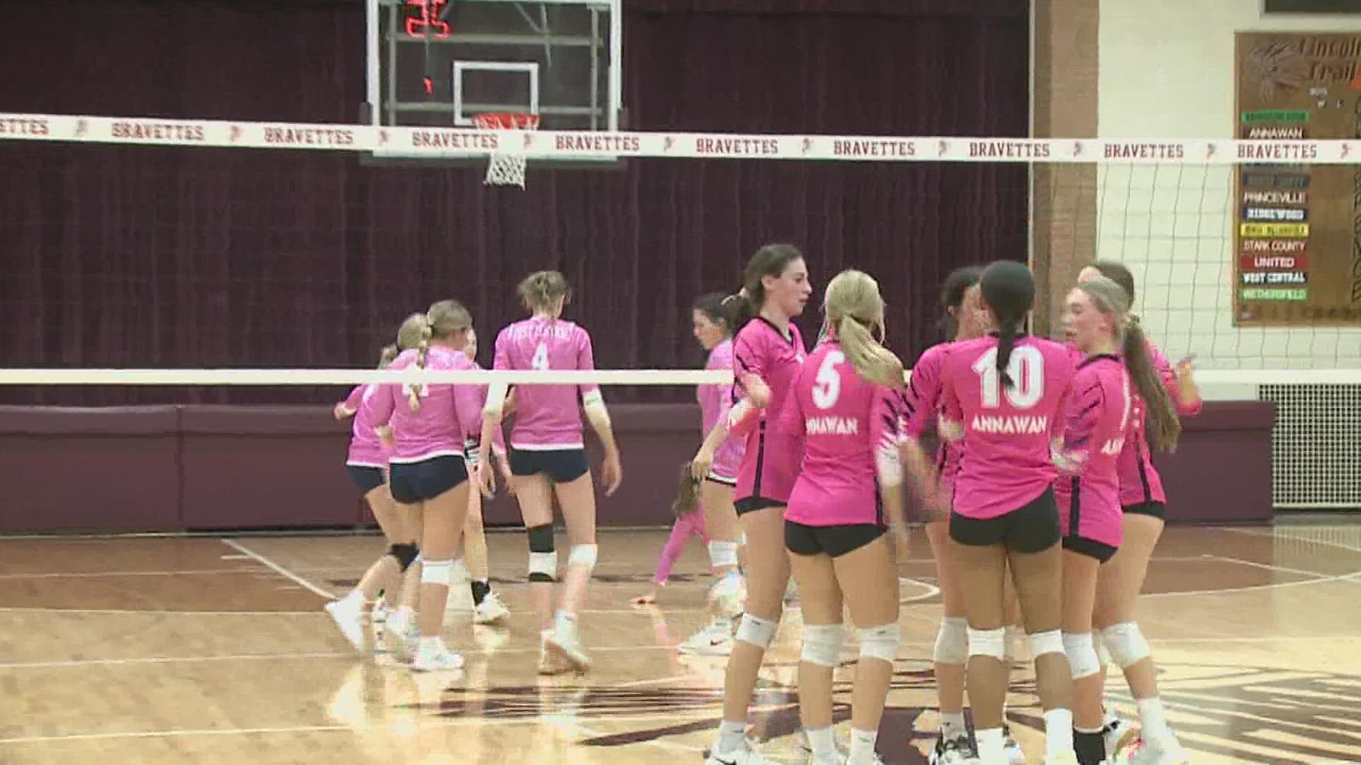 QC High School Volleyball Annawan moves to 243 after sweeping West