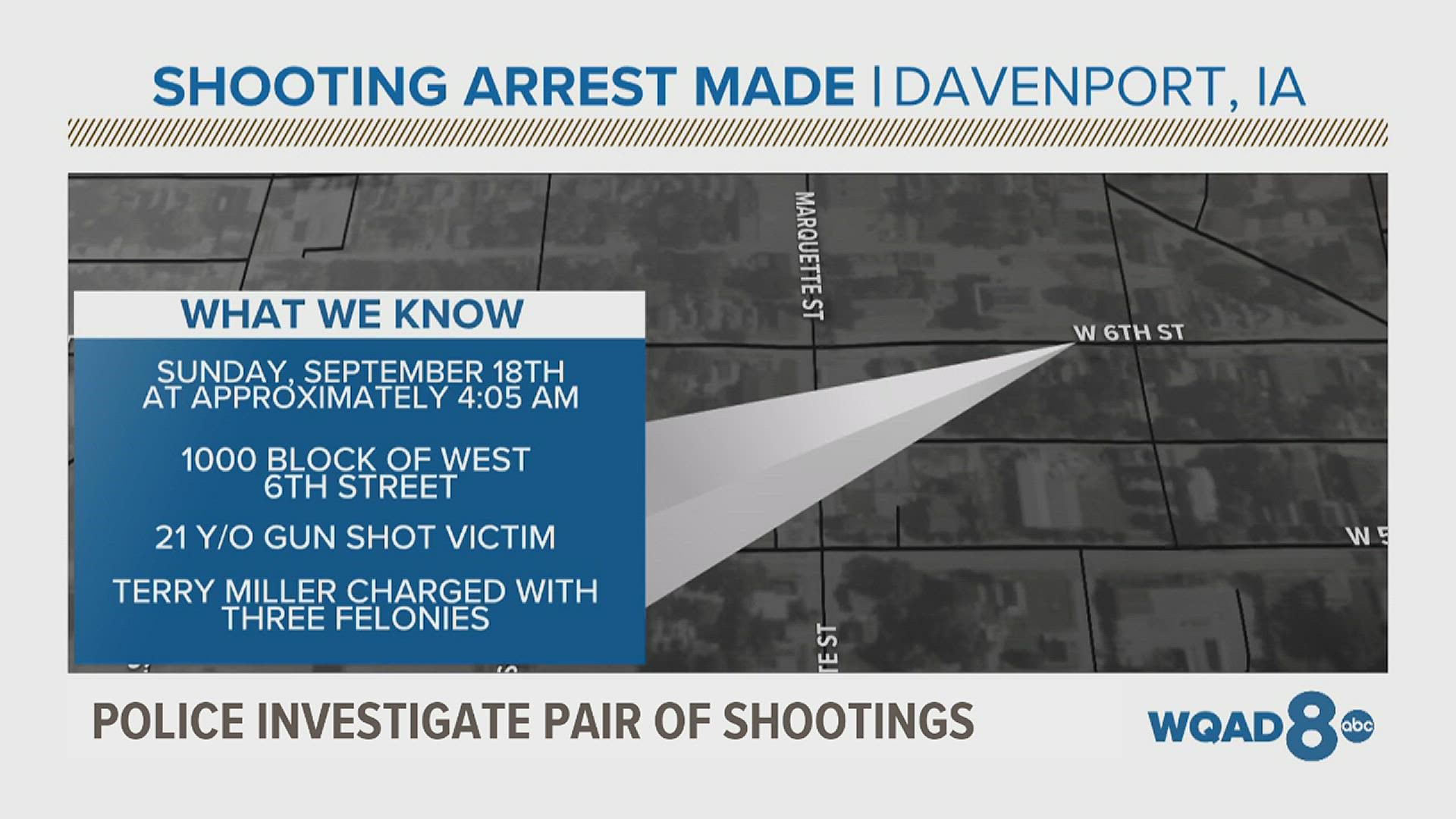 Police say that evidence gathered from the scene and the 21-year-old female victim suggests the suspect shot her during a verbal altercation.