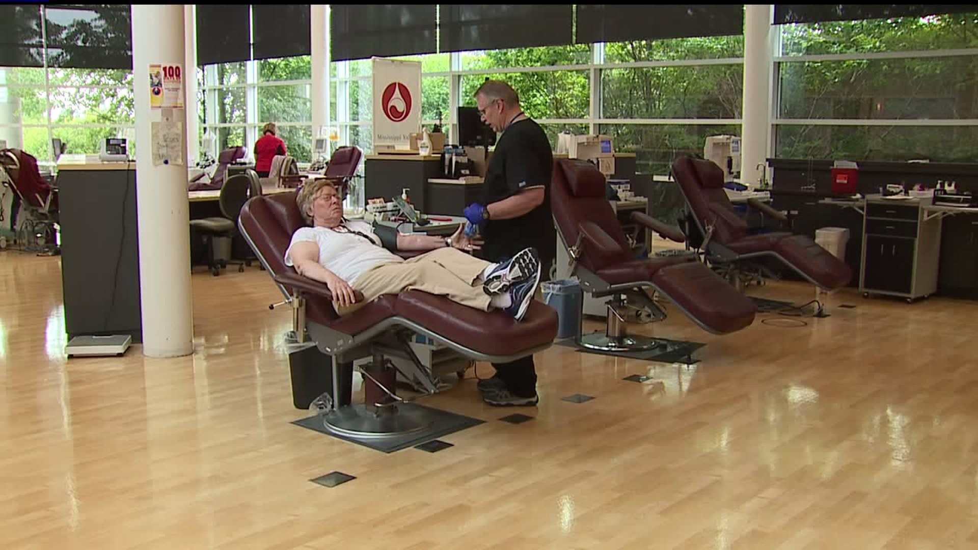 Local blood center sharing with Hawaii