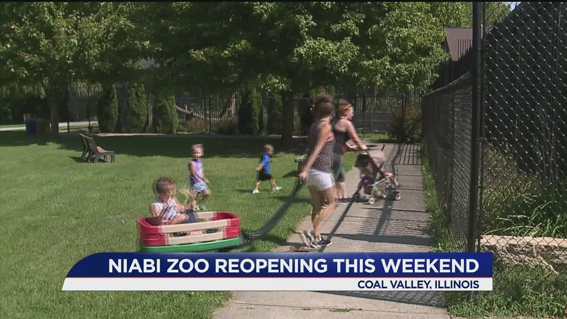 Niabi Zoo Set to Reopen